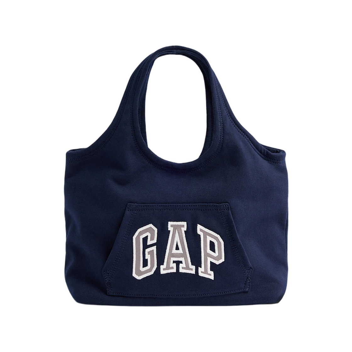 갭 스몰 후드 토트 태피스트리 네이비 블루(Gap Small Hoodie Tote Tapestry Navy Blue) - 1