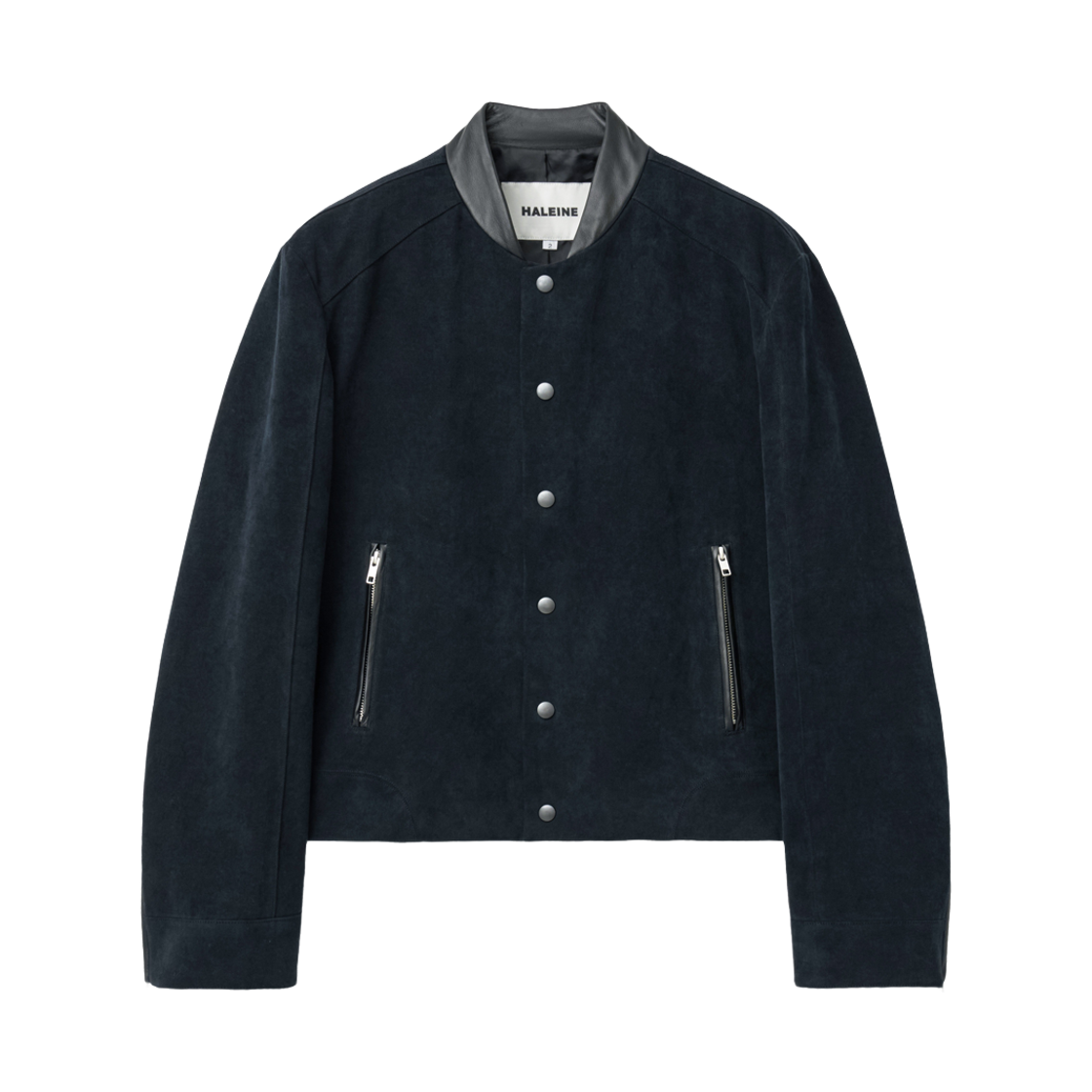 알렌느 빈티지 코튼 바시트 자켓 네이비(Haleine Vintage Cotton Varsity Jacket Navy (Xj308))