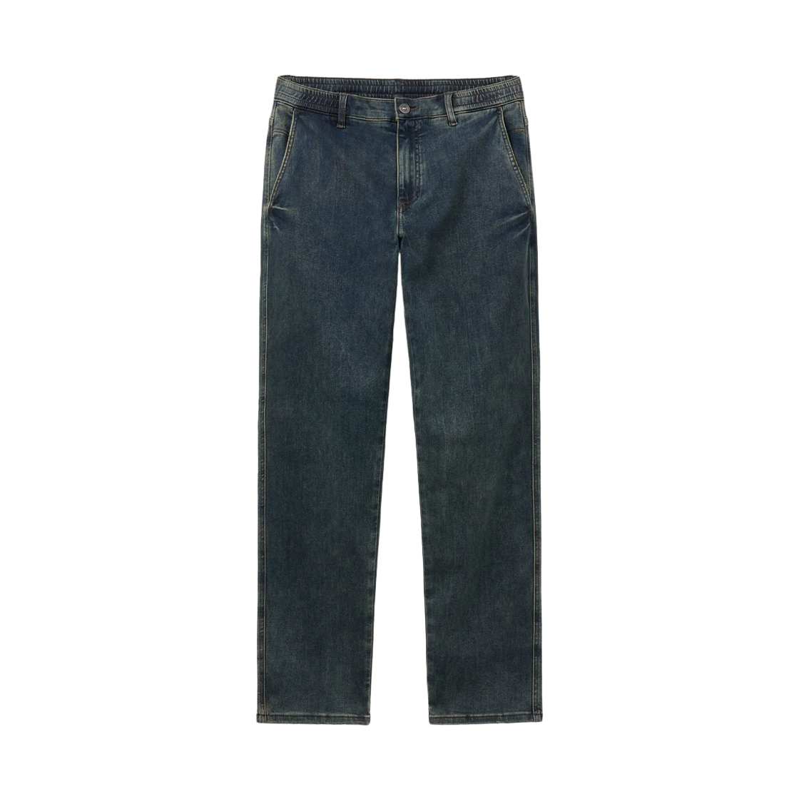 시리즈 중청 테이퍼드 데님 팬츠 인디고(Series Medium Blue Tapered Denim Pants Indigo) - 1