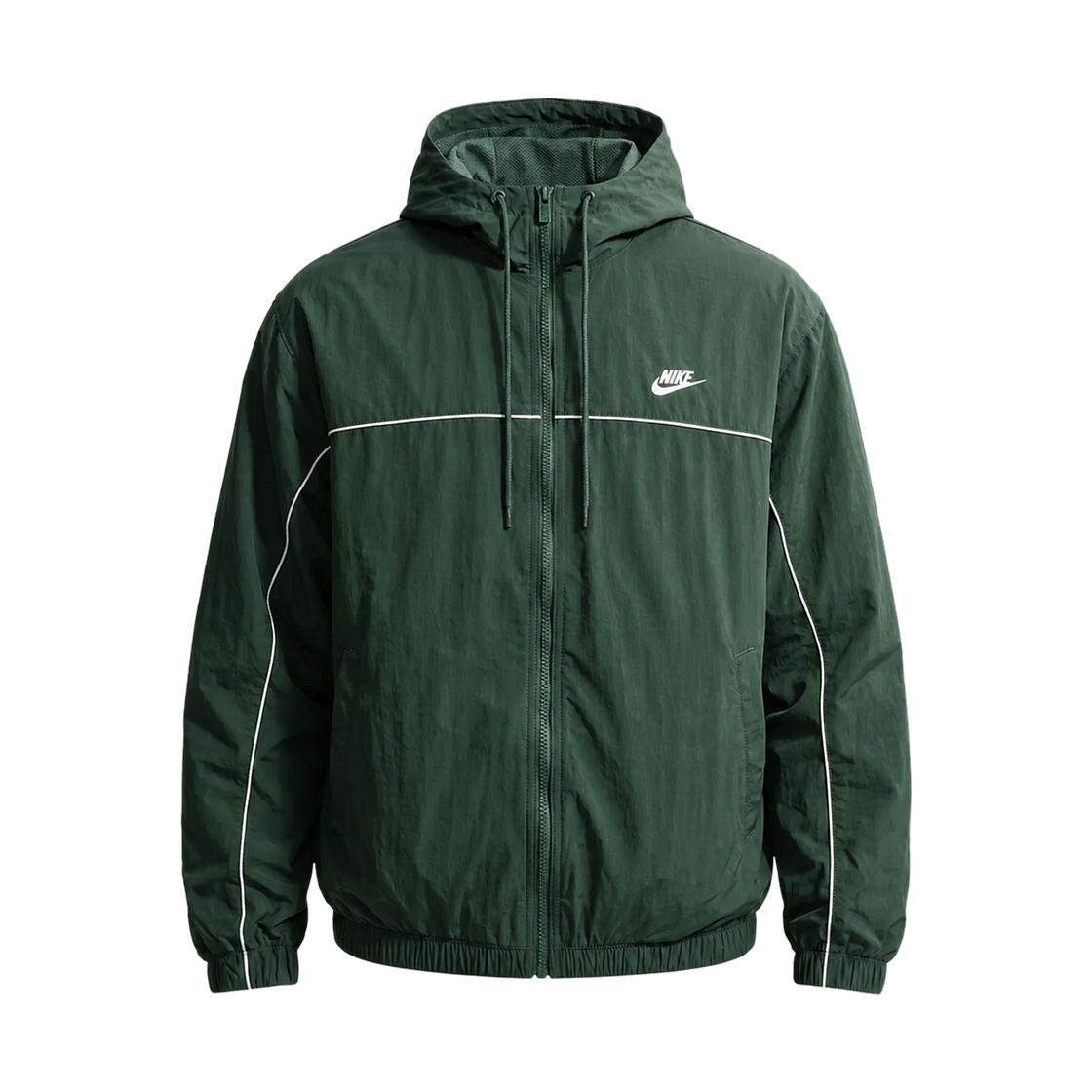 HJ2013-323 Nike Club Hooded Jacket Fir White - Asia