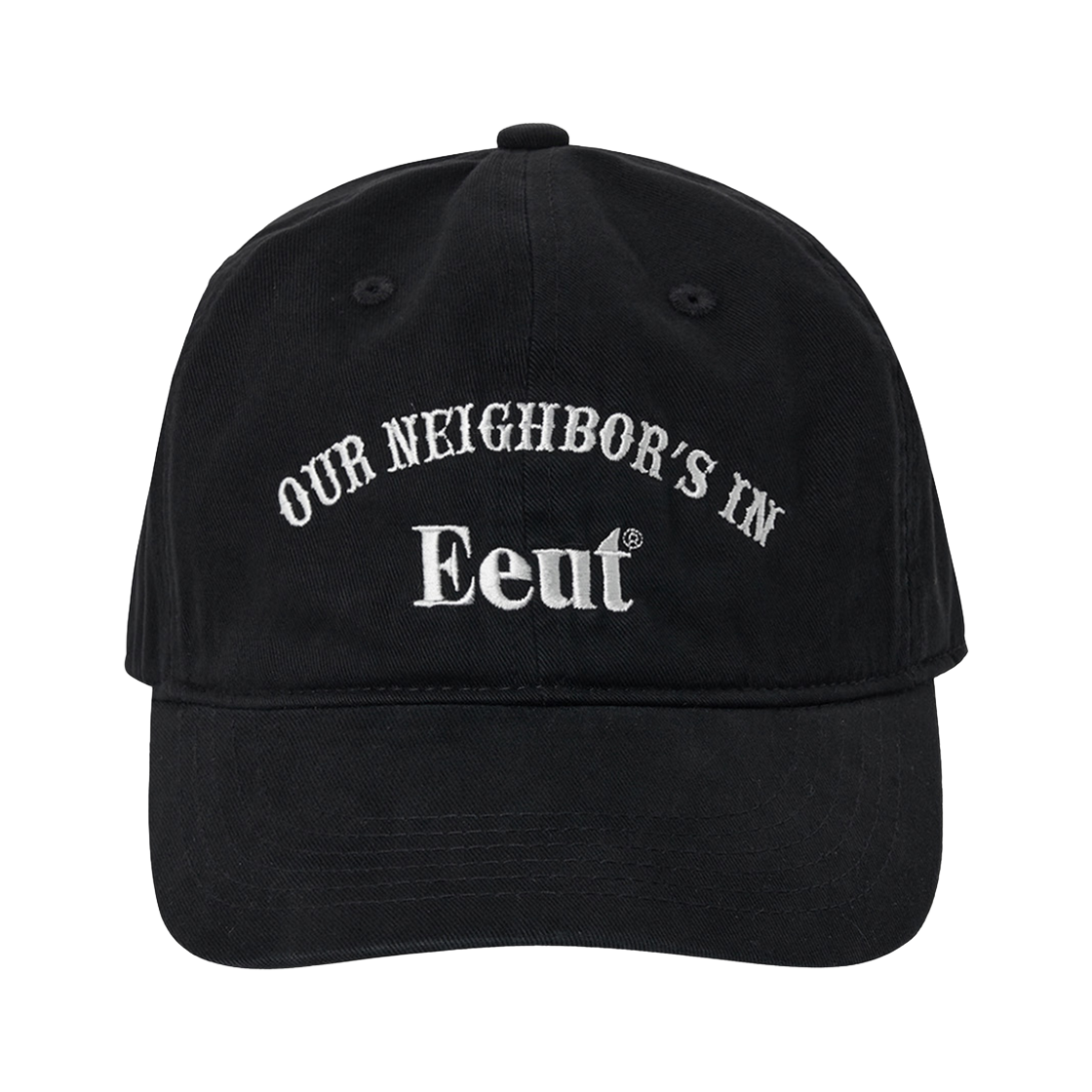 이우트  아워 네이버스 이우트 캡 블랙(EEUT Our Neighbor's EEUT Cap Black) - 1