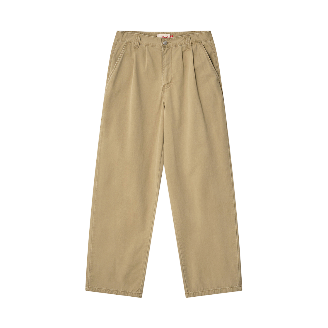 EEA1PT02BE EEUT Two Tuck Work Pants Beige