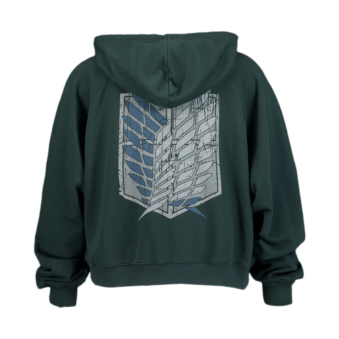 - Undermycar x Attack on Titan Survey Corps Cloak Zipped Hoodie Forest Green