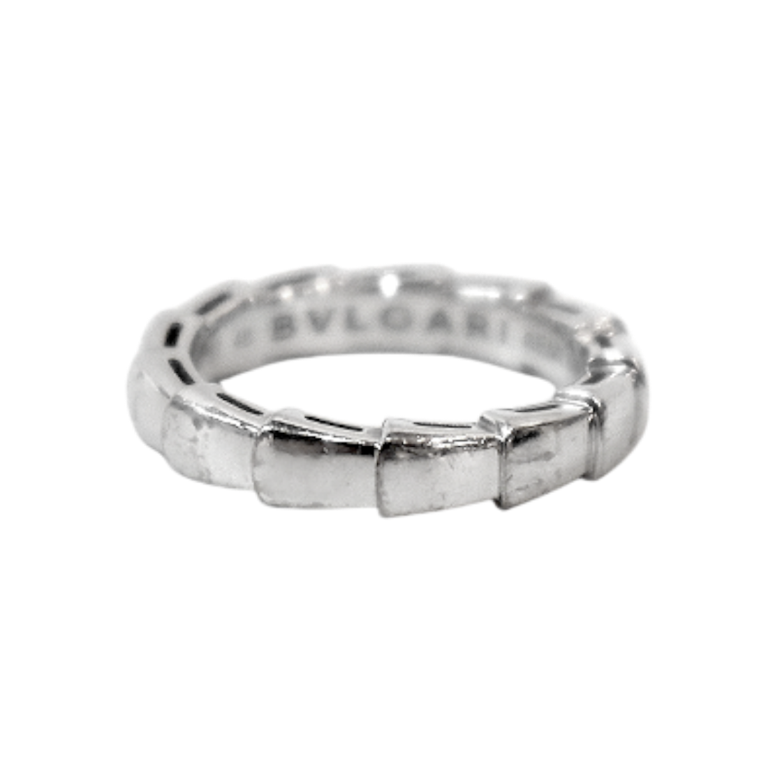 ITCIFIRBE2TW Bulgari Serpenti Viper Ring in 750 White Gold