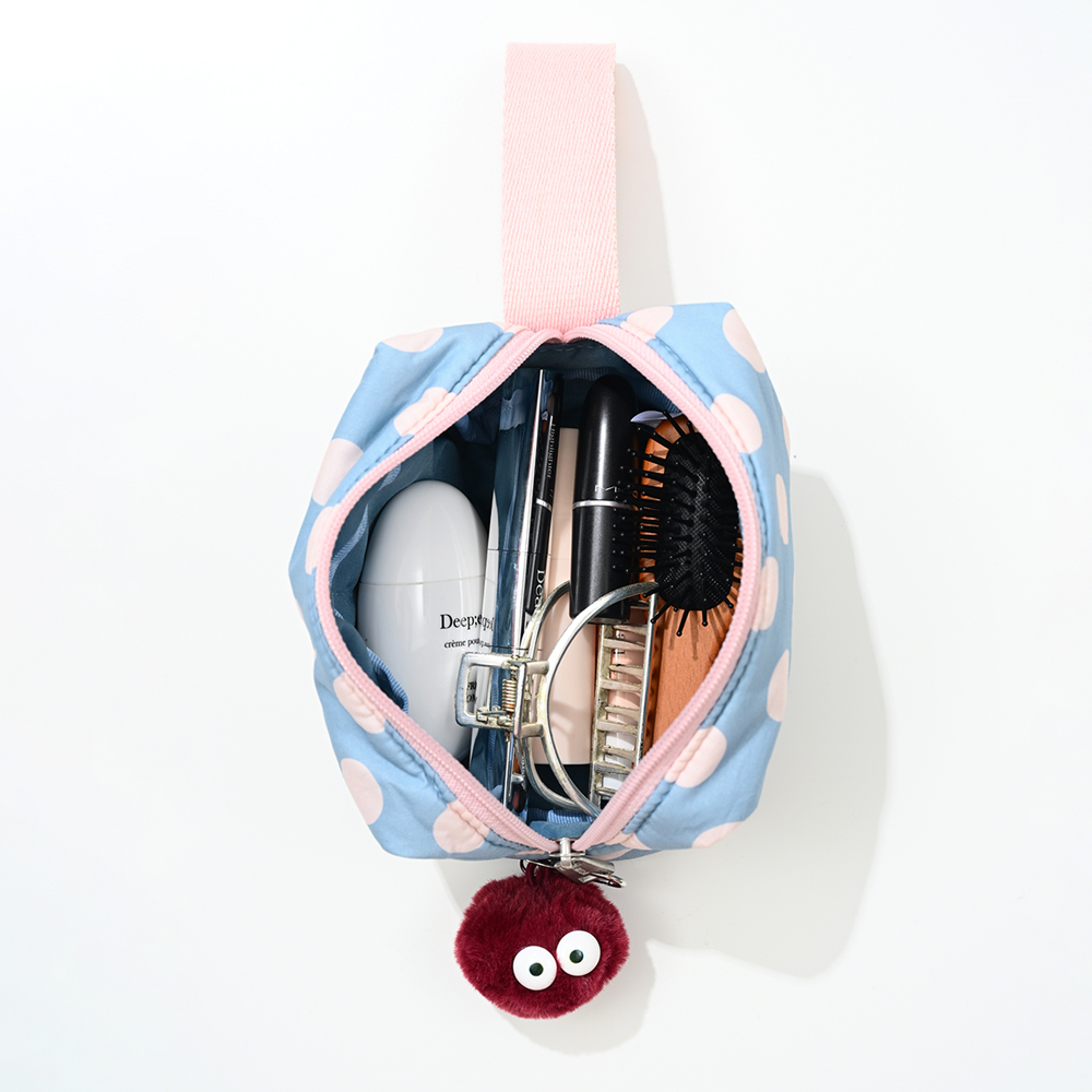 마크니 네모 브레드 파우치 도트 스카이 블루(MACNI Nemo Bread Pouch Dot Sky Blue) - 4
