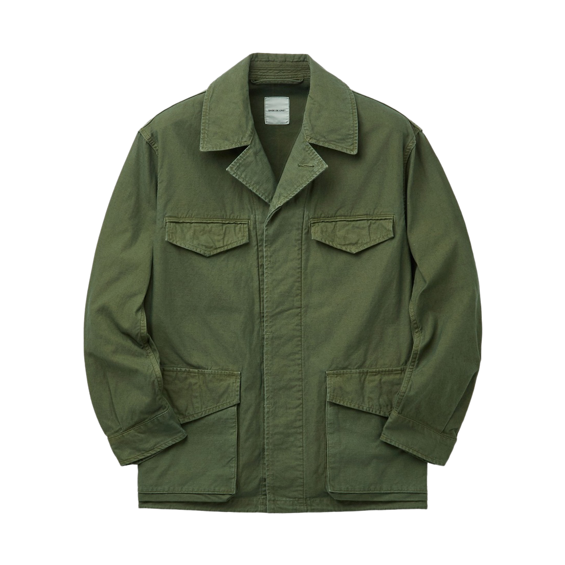SVUAW26252KHX Series Sage De Cret Back Satin M-47 Style Jacket Khaki