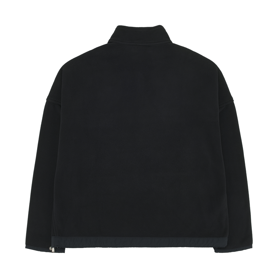 크롬하츠 플리스 CH 플러스 패치 쿼터 집 블랙(Chrome Hearts Fleece CH Plus Patch Quarter Zip Black) - 2