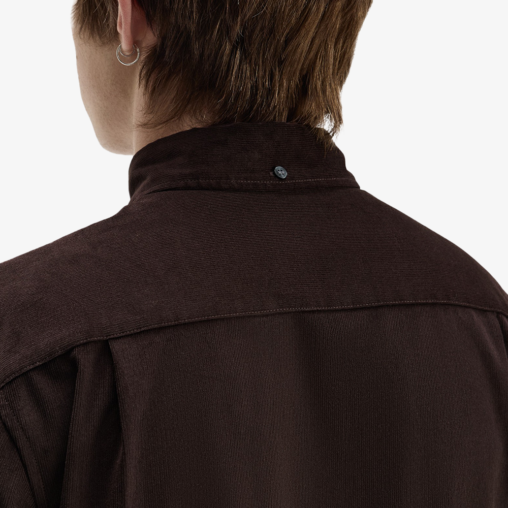 프레드페리 니들 코듀로이 셔츠 리치브라운(Fred Perry Needle Cord Shirt Rich Brown) - 5
