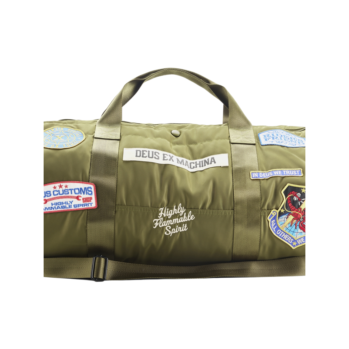 [6% 적립] 데우스 엑스 마키나 몬티 더플 백 카키([6% 적립] Deus Ex Machina Monty Duffle Bag Khaki) - 5