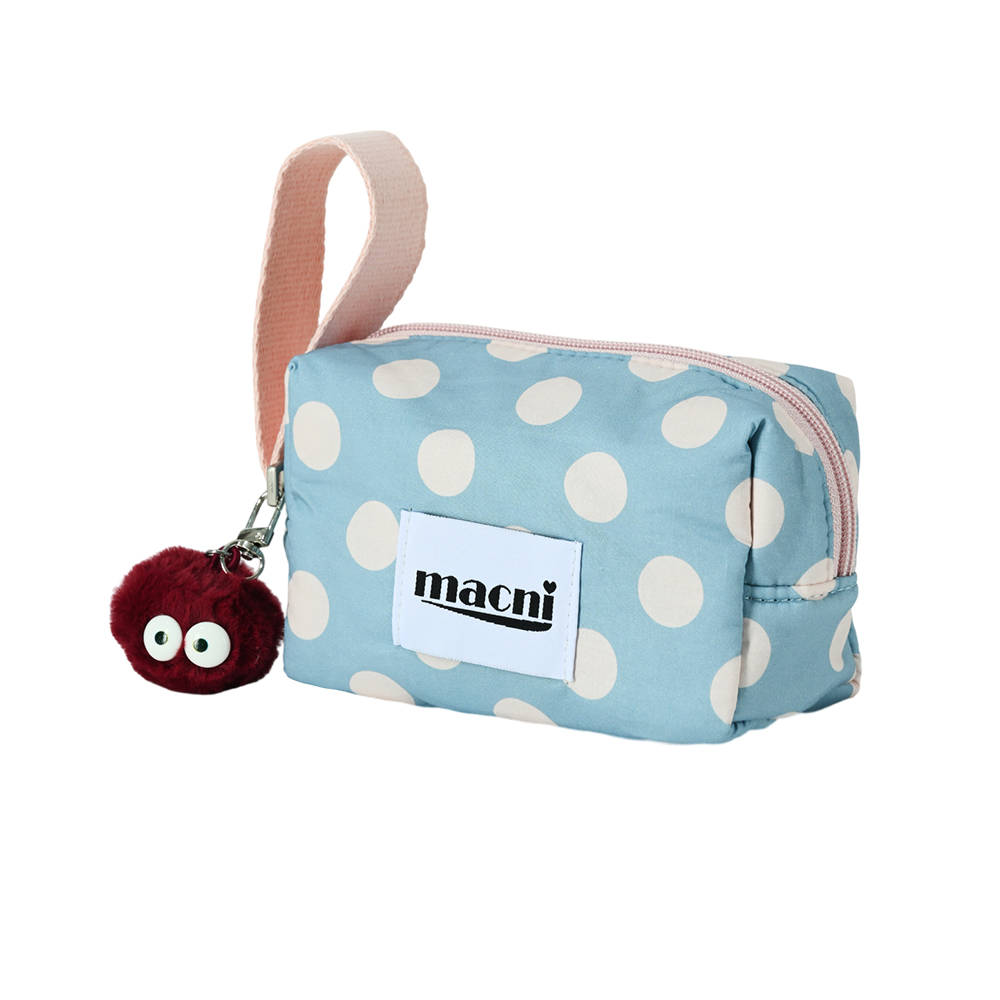 마크니 네모 브레드 파우치 도트 스카이 블루(MACNI Nemo Bread Pouch Dot Sky Blue) - 2