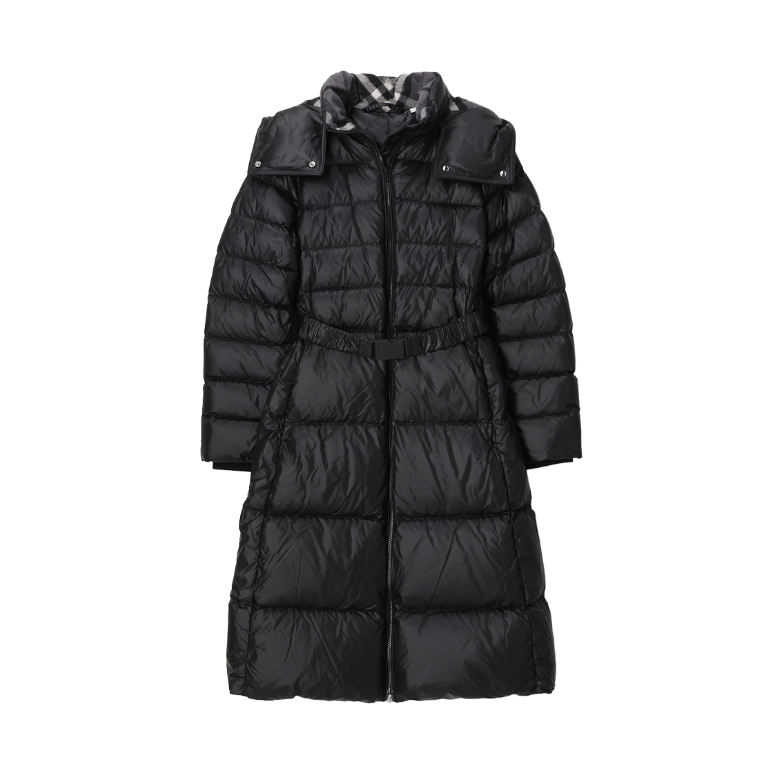 80959541 [15% 쿠폰] (W) Burberry Sandsend Belted Long Down Jacket Black