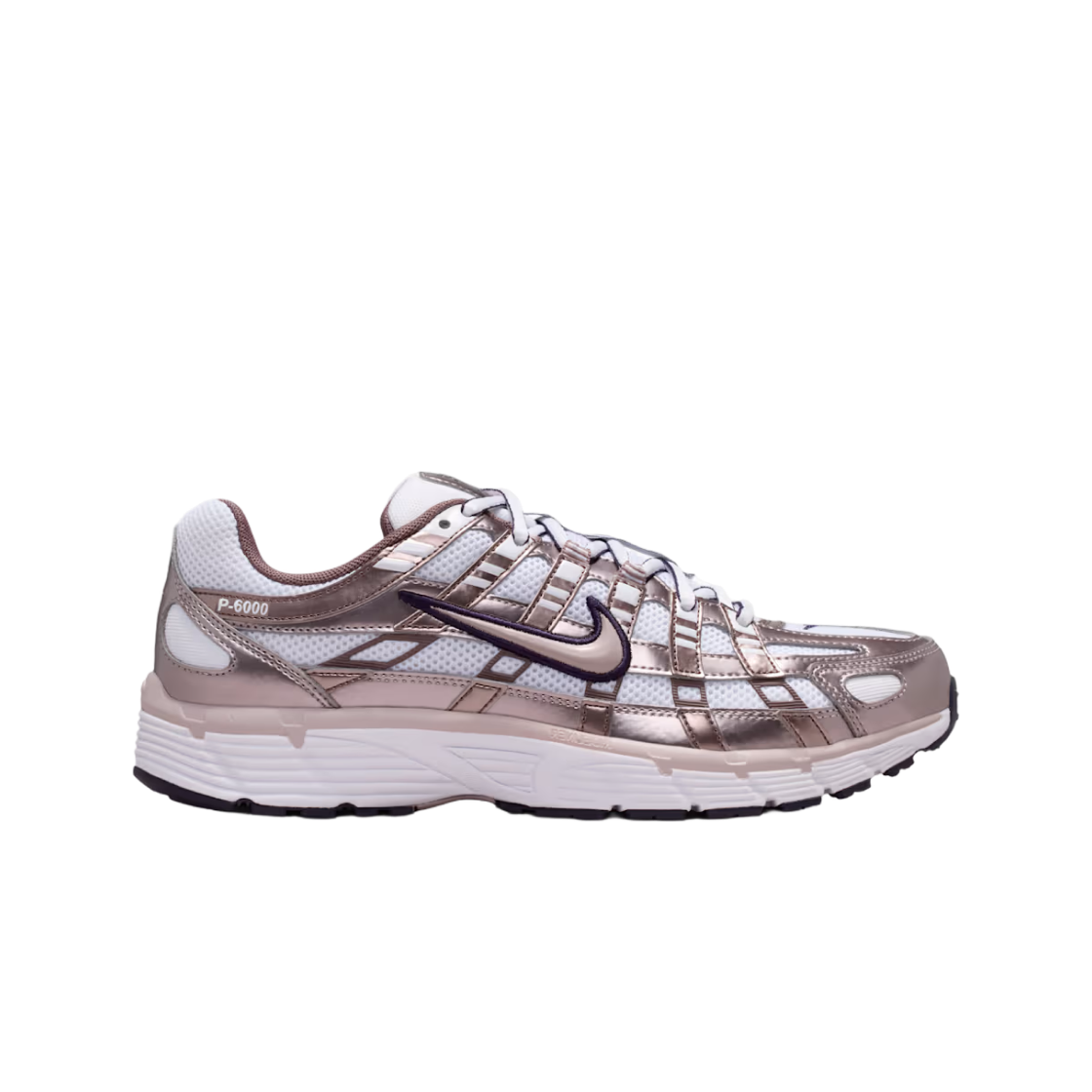 IO3496-103 (W) Nike P-6000 White Light Violet Ore