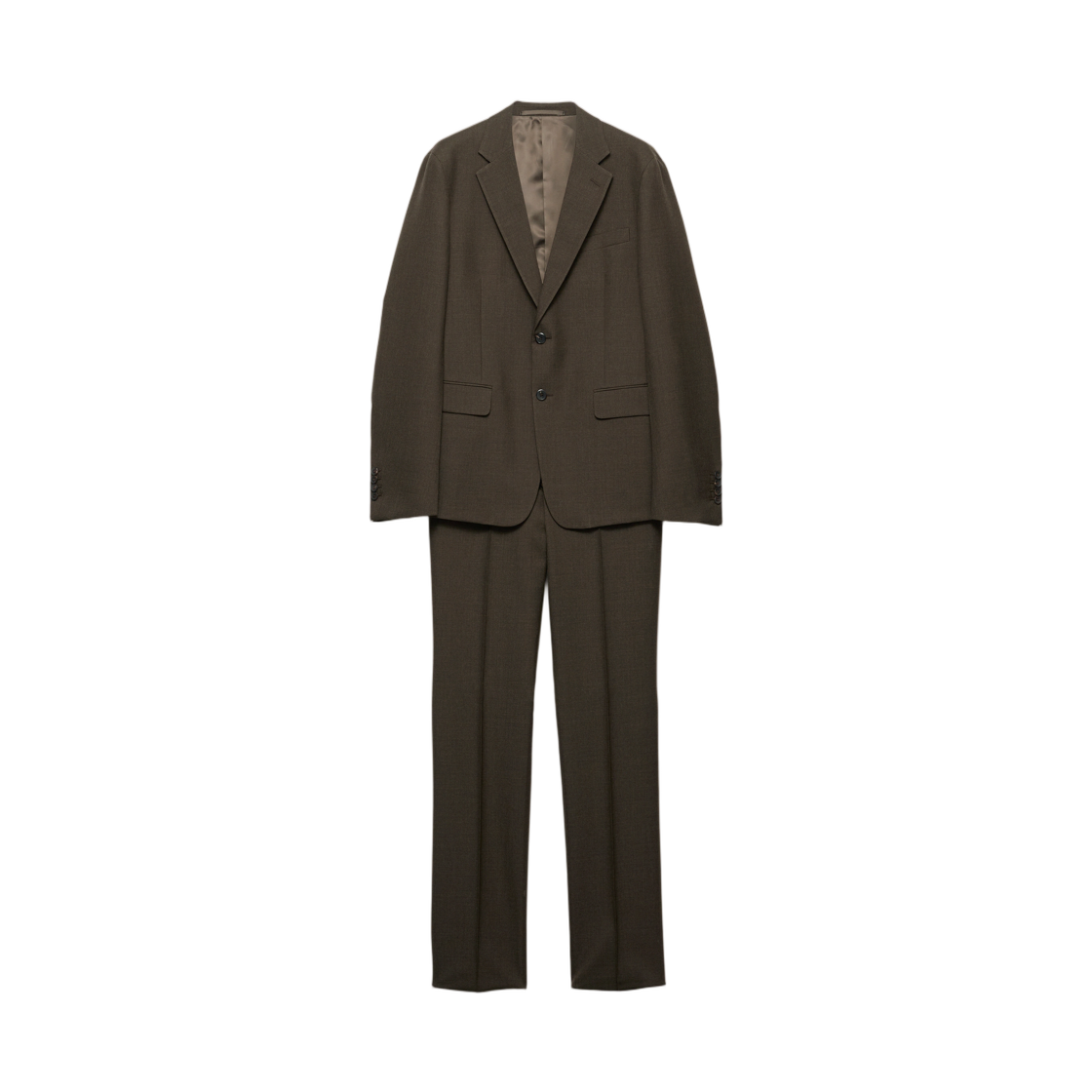 프라다 싱글 브레스티드 울 수트 셀바 그린(Prada Single-Breasted Wool Suit Selva Green) - 1