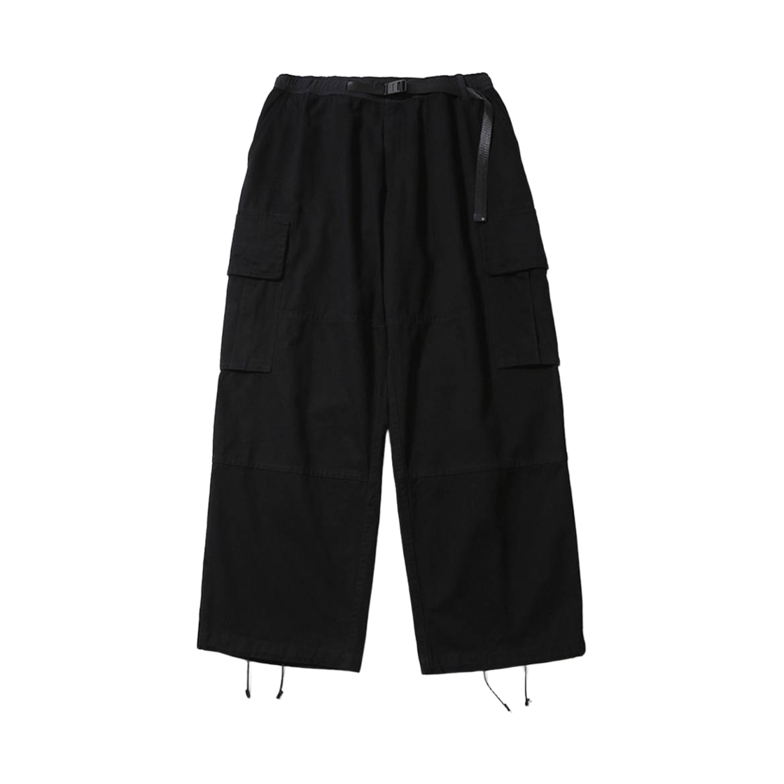 PMF026-03PT04 [AW26] moif Wide Mil Pocket Pants / Washed Black