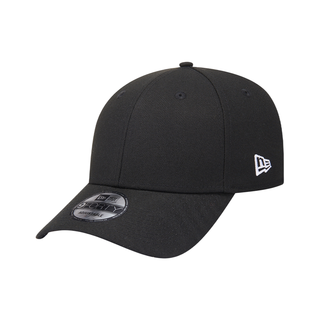 14205831 New Era Essential Blank Ball Cap Black
