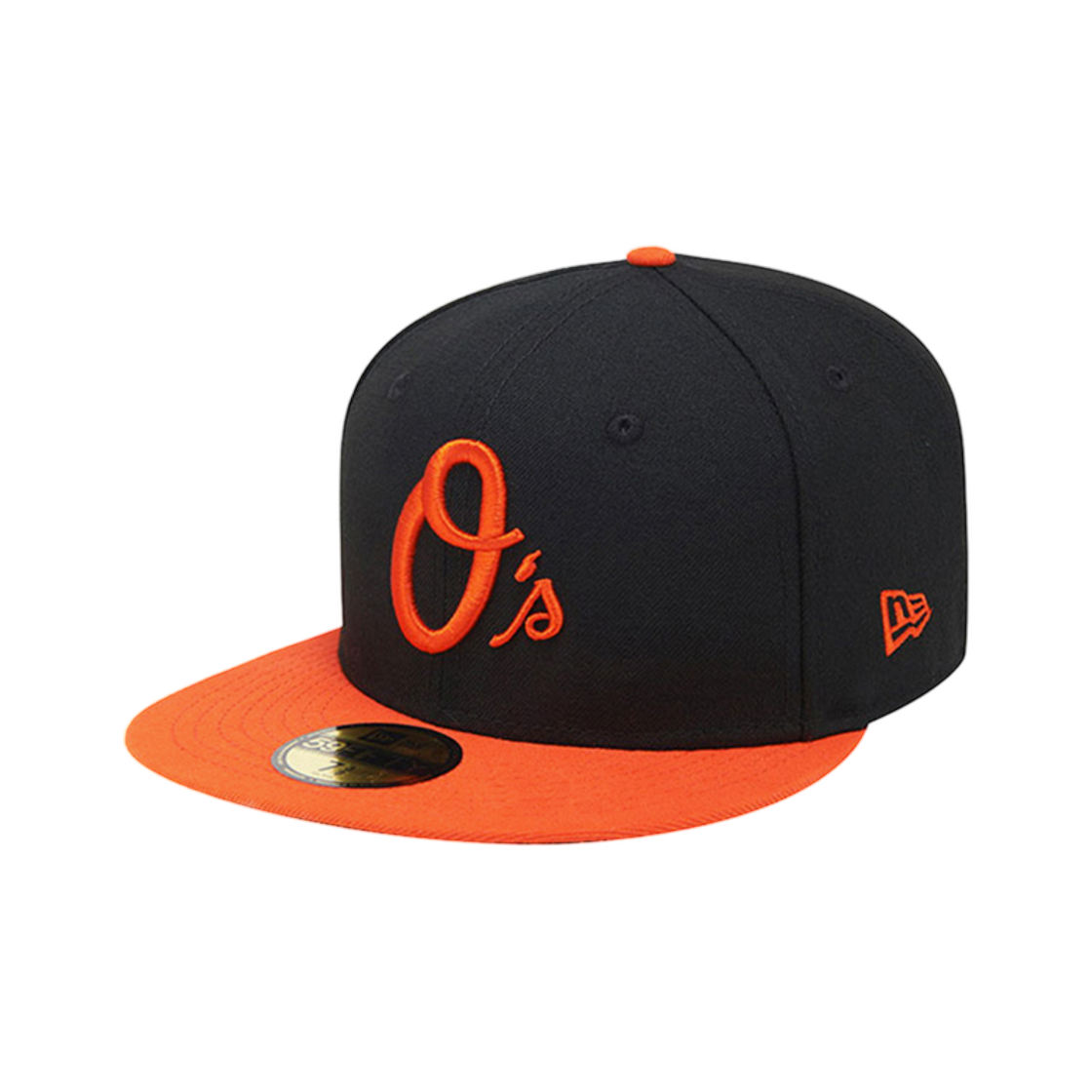 70360918 New Era MLB Authentic Baltimore Orioles Fitted Cap Alt Black