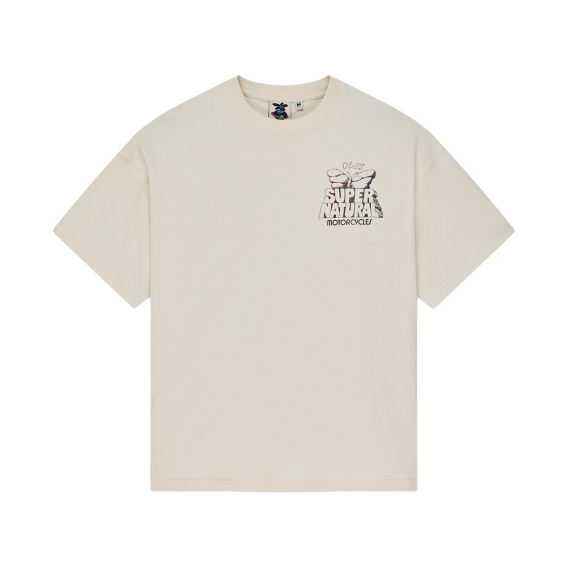 [6% 적립] 데우스 엑스 마키나 템플 토크 오버사이즈 티셔츠 아이보리([6% 적립] Deus Ex Machina Temple Torque Os Tee Ivory) - 2