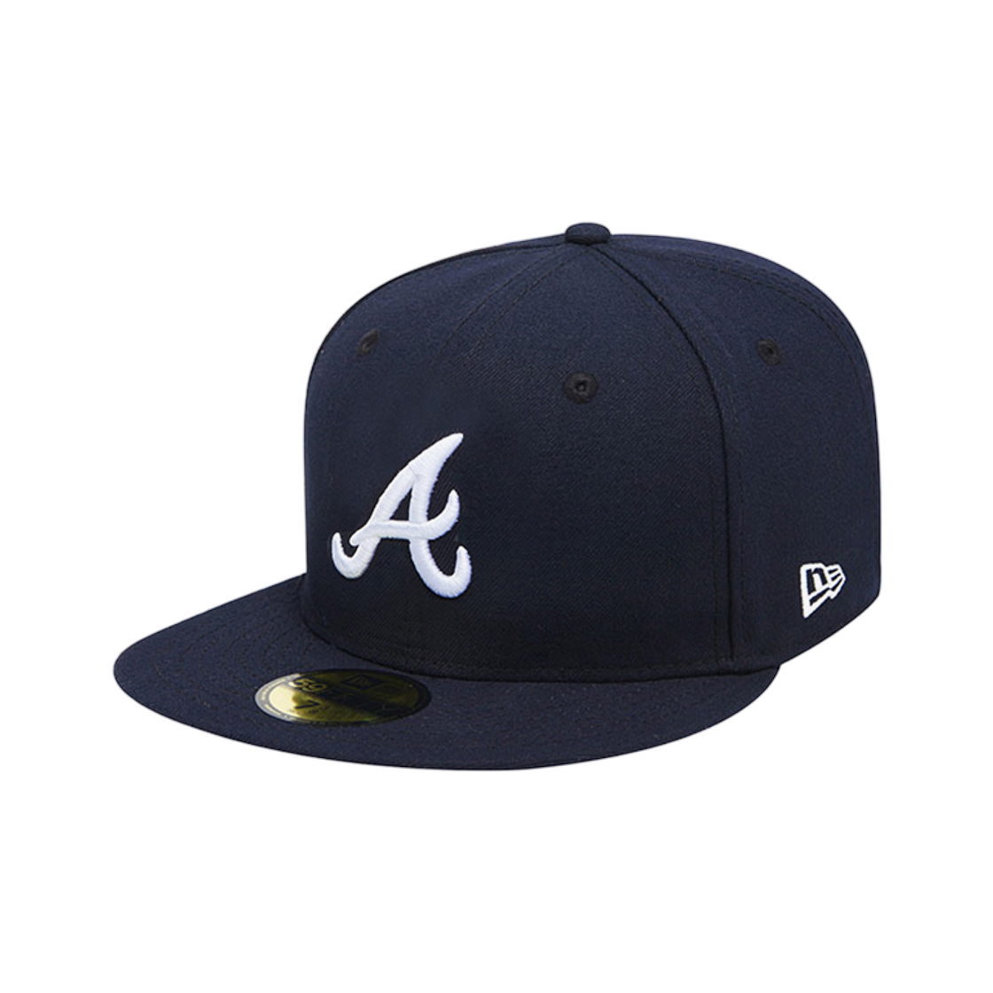 70361058 New Era MLB Authentic Atlanta Braves Fitted Cap RD Navy