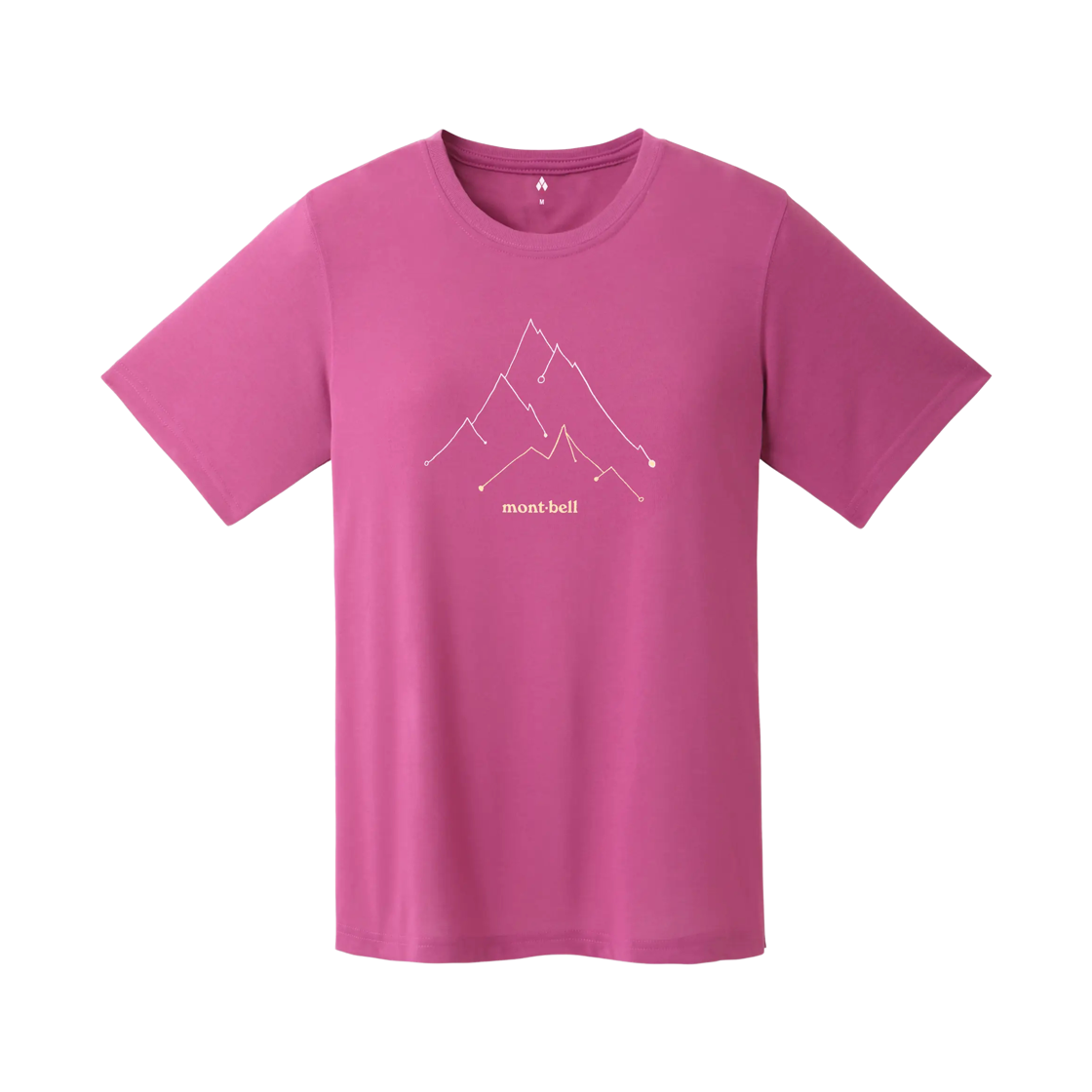 2304593 (W) Montbell Wickron Peak T-Shirt Pink