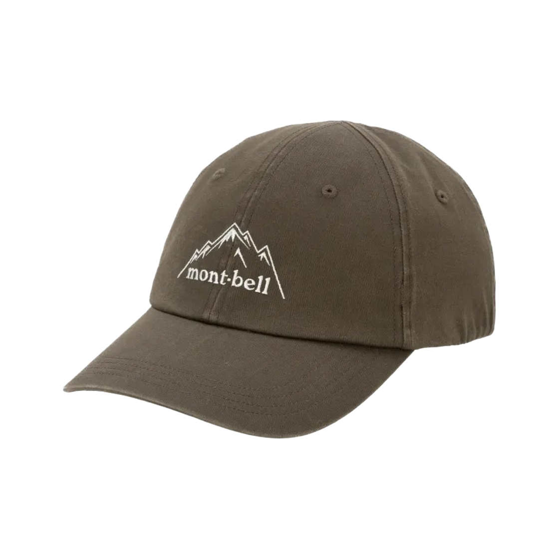 2108198 Montbell Washed Out Stretch Cotton Smooth Cap #5 Khaki