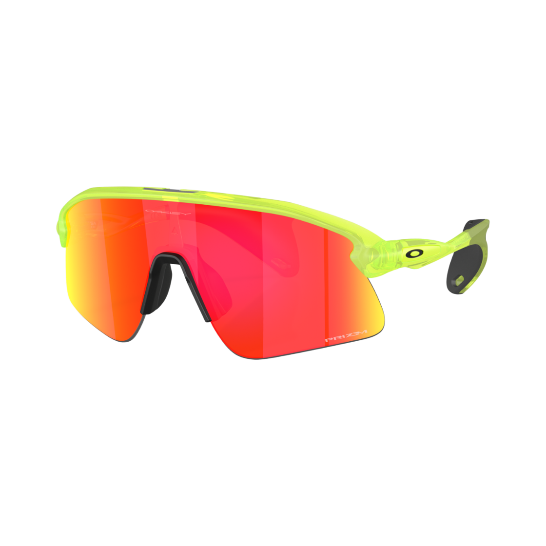 오클리 스턴트 데빌 매트 우라늄 프레임 프리즘 루비 렌즈 하이 브릿지 핏(Oakley Stunt Devil Matte Uranium Frame Prizm Ruby Lenses High Bridge Fit) - 2