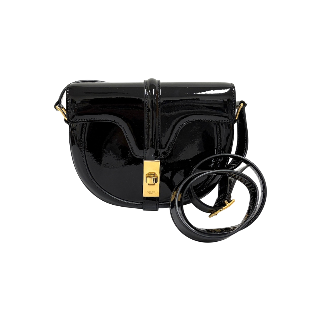 ITHPP5AL9UF6 Celine Versace 16 Small Crossbody Bag Black