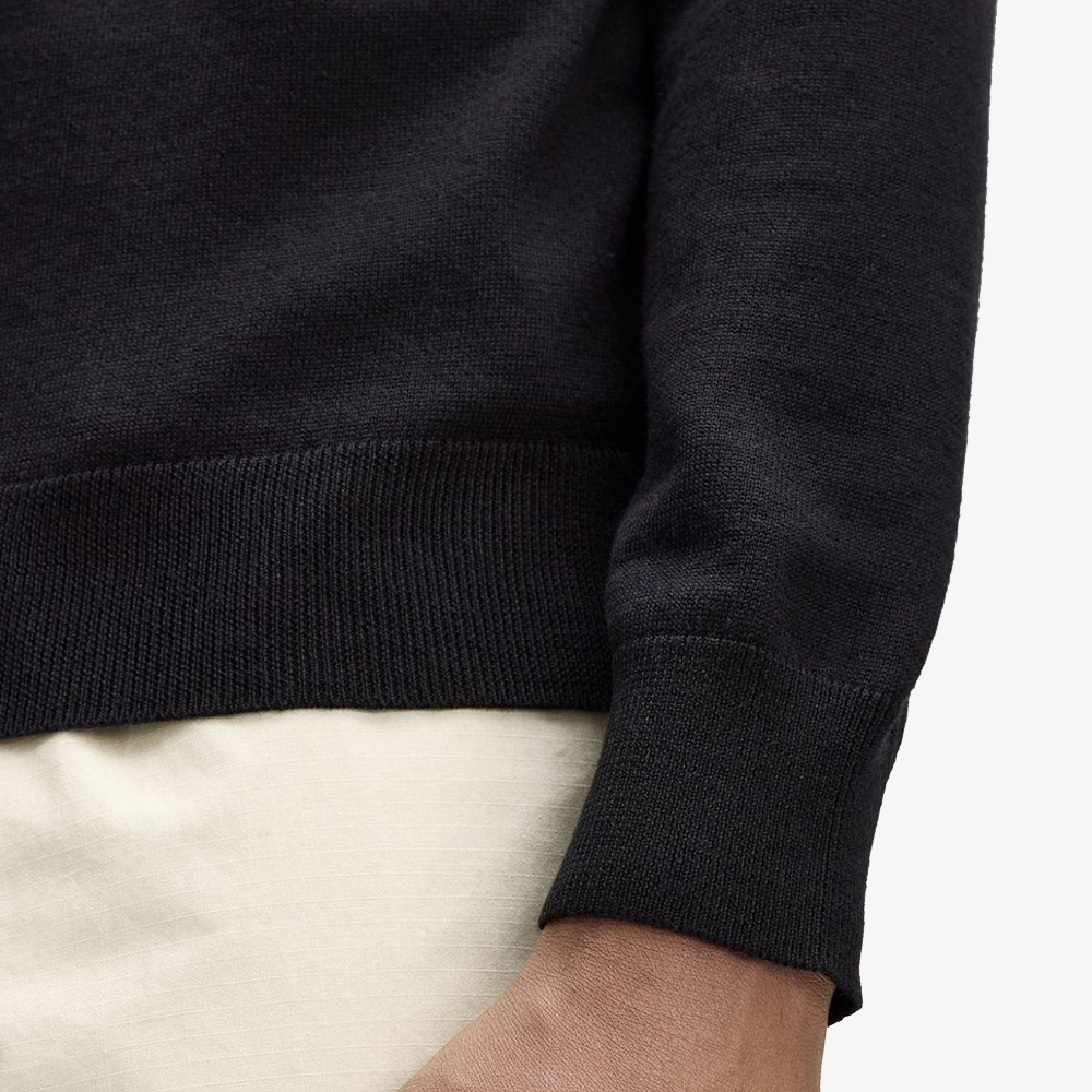 프레드페리 클래식 크루넥 니트 블랙(Fred Perry Classic Crew Neck Knit Black) - 6
