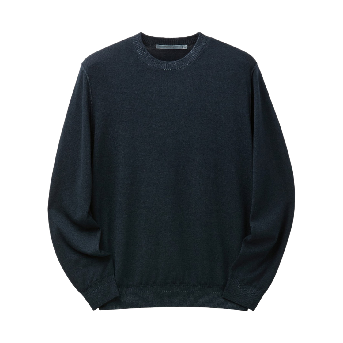 SAWAW26201BUX Series Wool-Dyed Crewneck Sweater Blue
