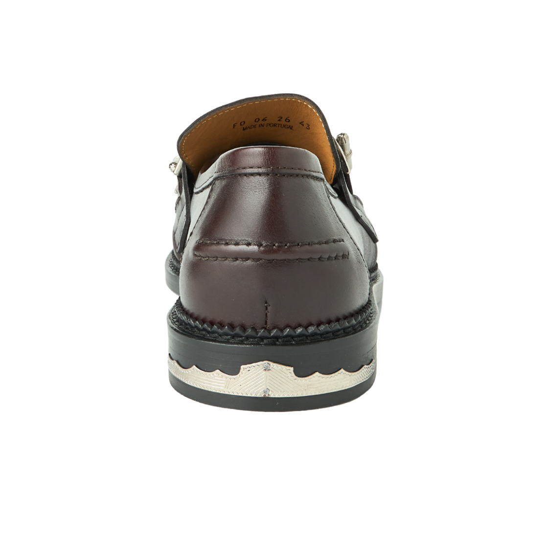 토가 비릴리스 AJ1523 엠보스트 레더 다크 브라운 - 26FW(Toga Virilis AJ1523 Embossed Leather Dark Brown - 26FW) - 5