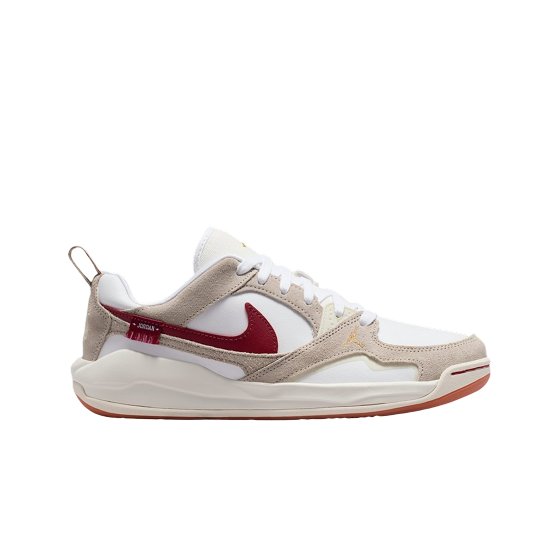 IQ3473-161 (W) Jordan CMFT Era SE White Team Crimson