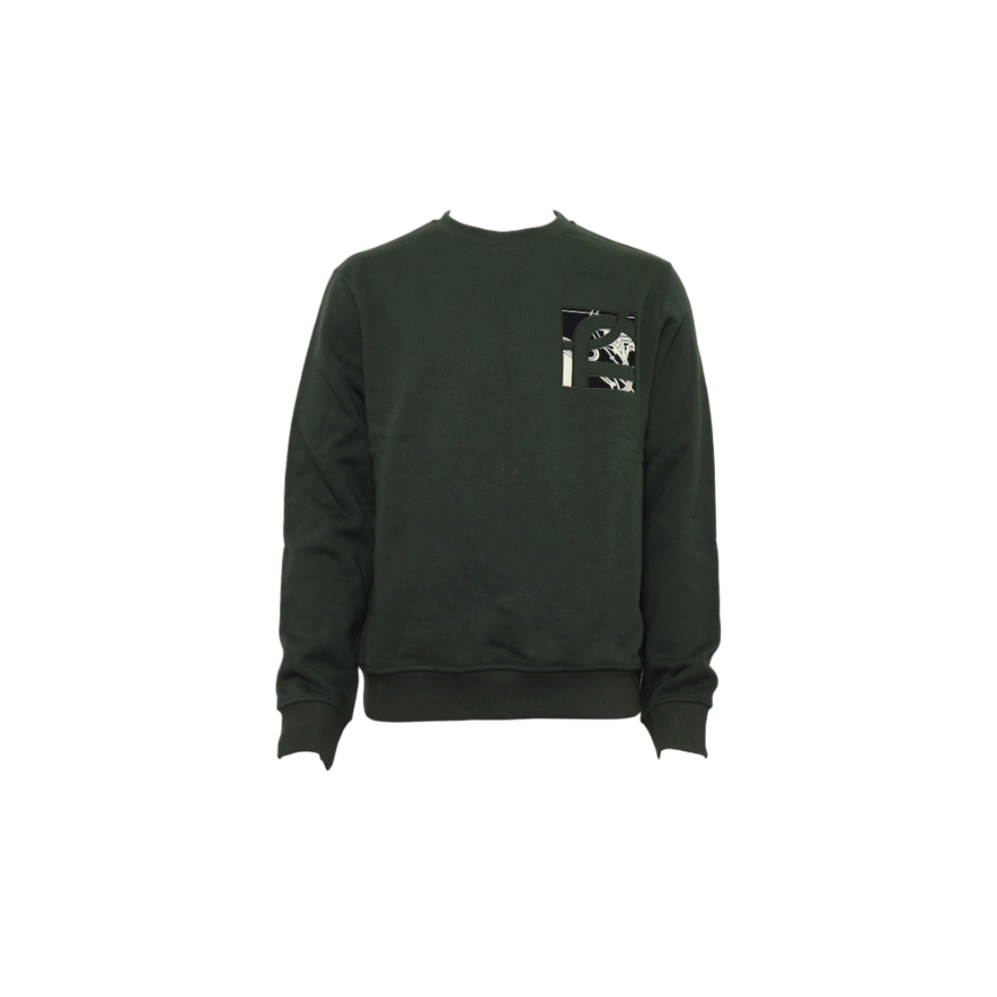 ITQKPF4MMNVD Hermes Khaki Ex-Libris Men Crew Neck Sweatshirt