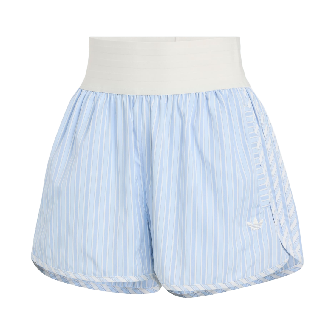 KE1075 (W) Adidas Poplin Shorts Crystal Sky Ambient Sky - KR Sizing