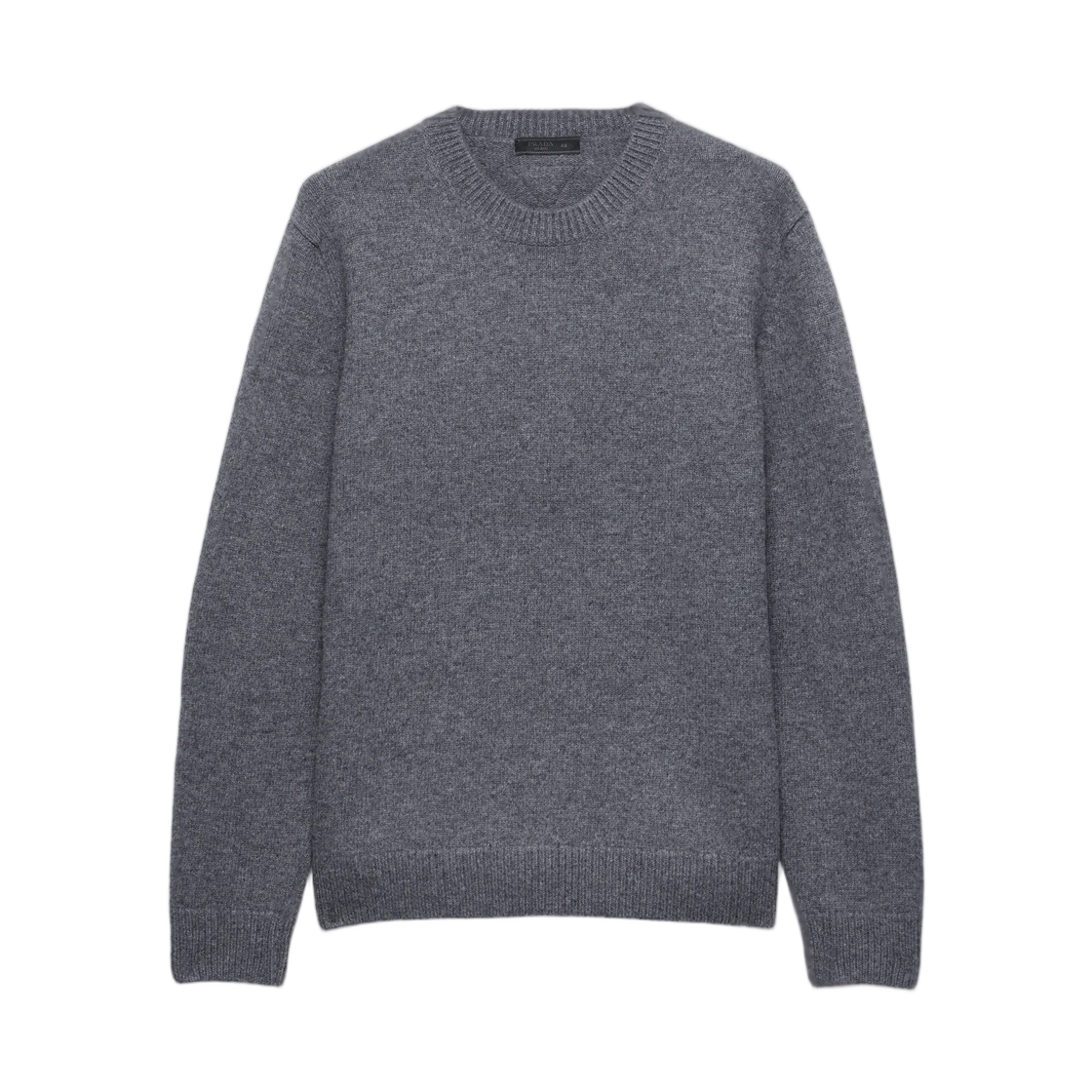 프라다 울 크루넥 스웨터 슬레이트 그레이(Prada Wool Crew-Neck Sweater Slate Gray)
