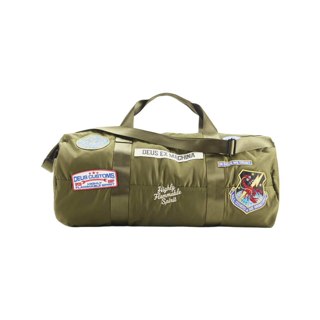 D263UBG363055 [6% 적립] Deus Ex Machina Monty Duffle Bag Khaki