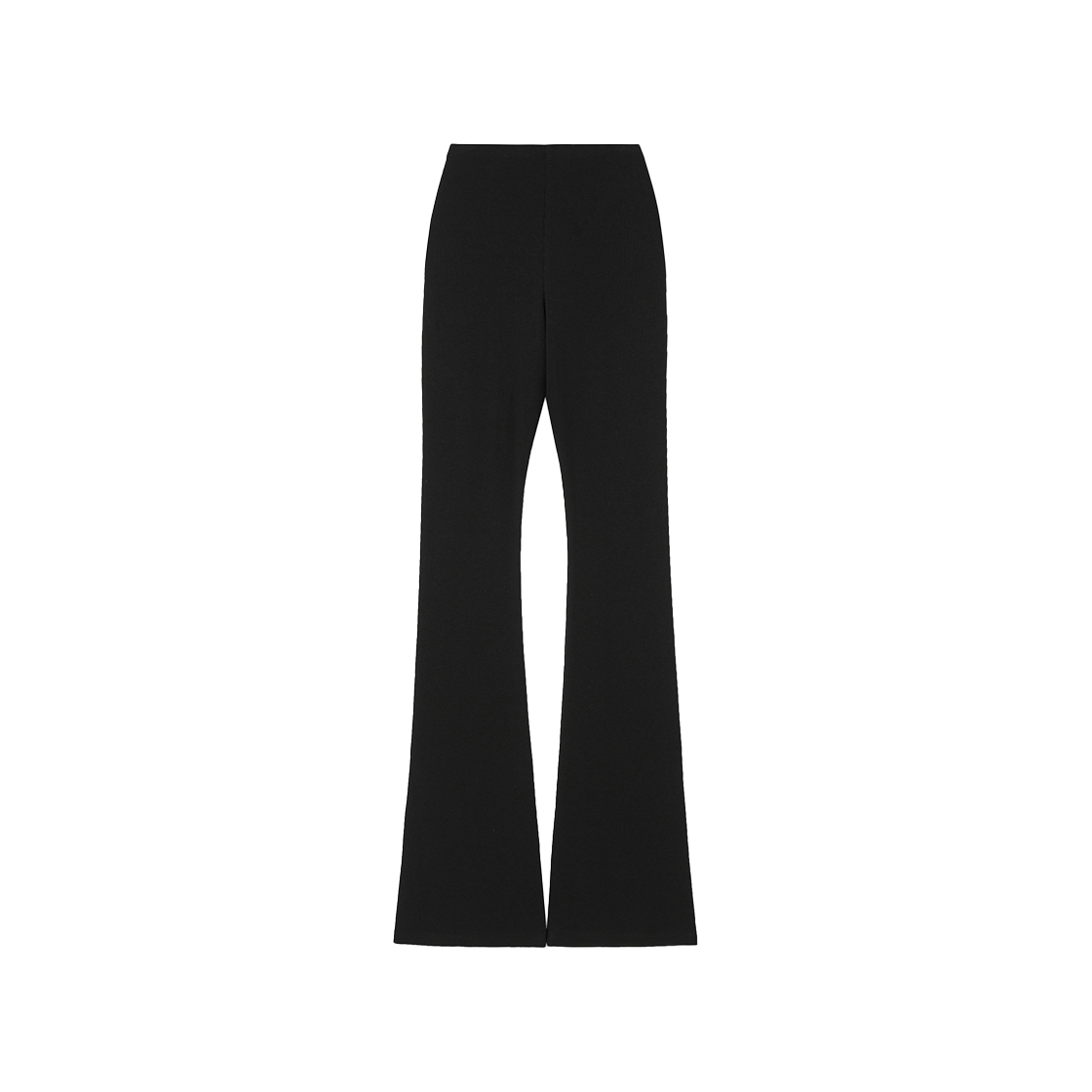 SW2E2PT01BK symmetric percent Flare Cotton Modal Leggings Black