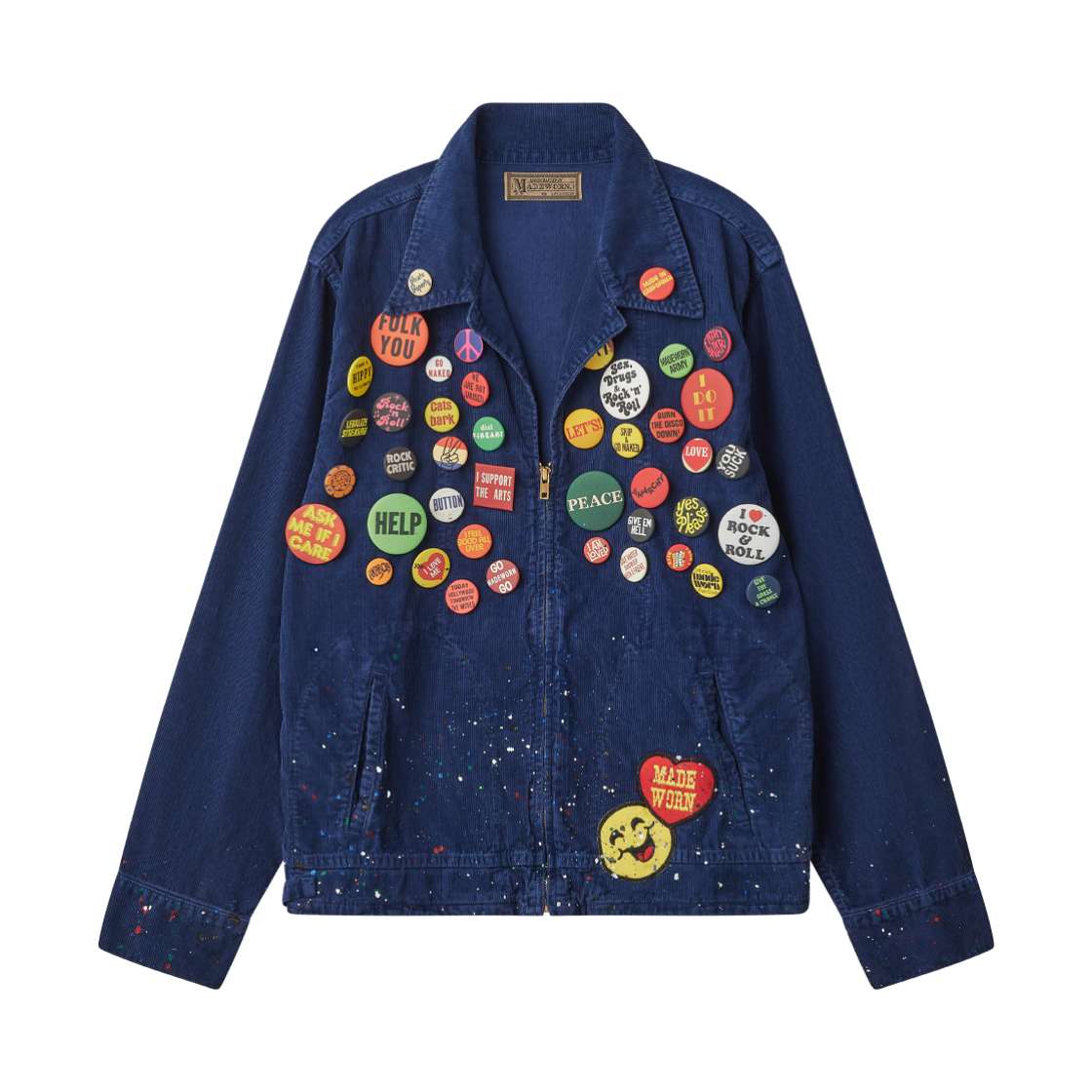 메이드원 버튼 밴 로얄 페이드 - 26FW(MadeWorn Button Ban Royal Fade - 26FW)