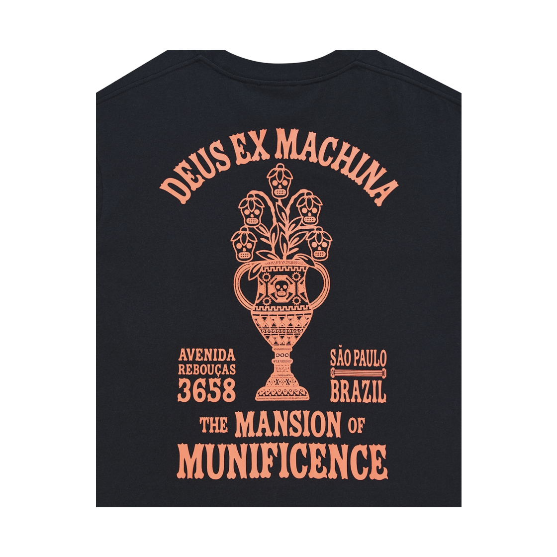 [6% 적립] 데우스 엑스 마키나 상파울루 세라믹 티셔츠 블랙([6% 적립] Deus Ex Machina Sao Paulo Ceramic Tee Black) - 4