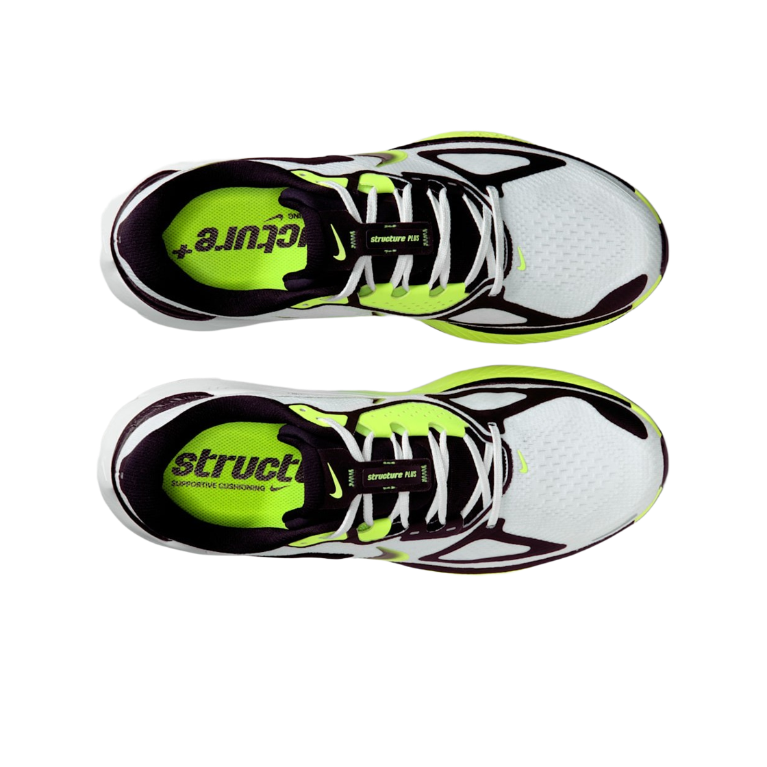 나이키 스트럭처 플러스 화이트 볼트(Nike Structure Plus White Volt) - 2