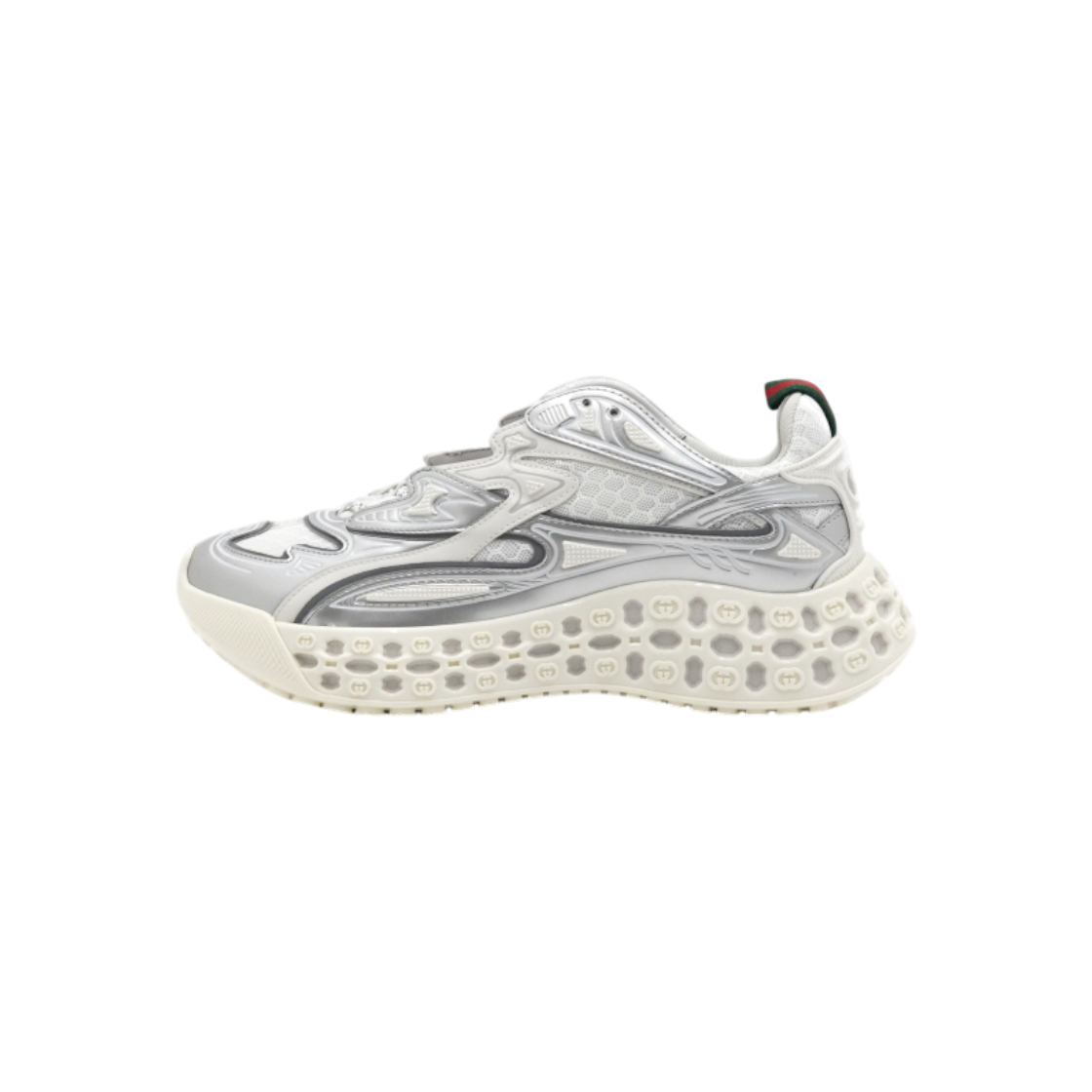 ITINBQABV3WK Gucci Interlocking GG Pattern Cube 3D Women Sneakers