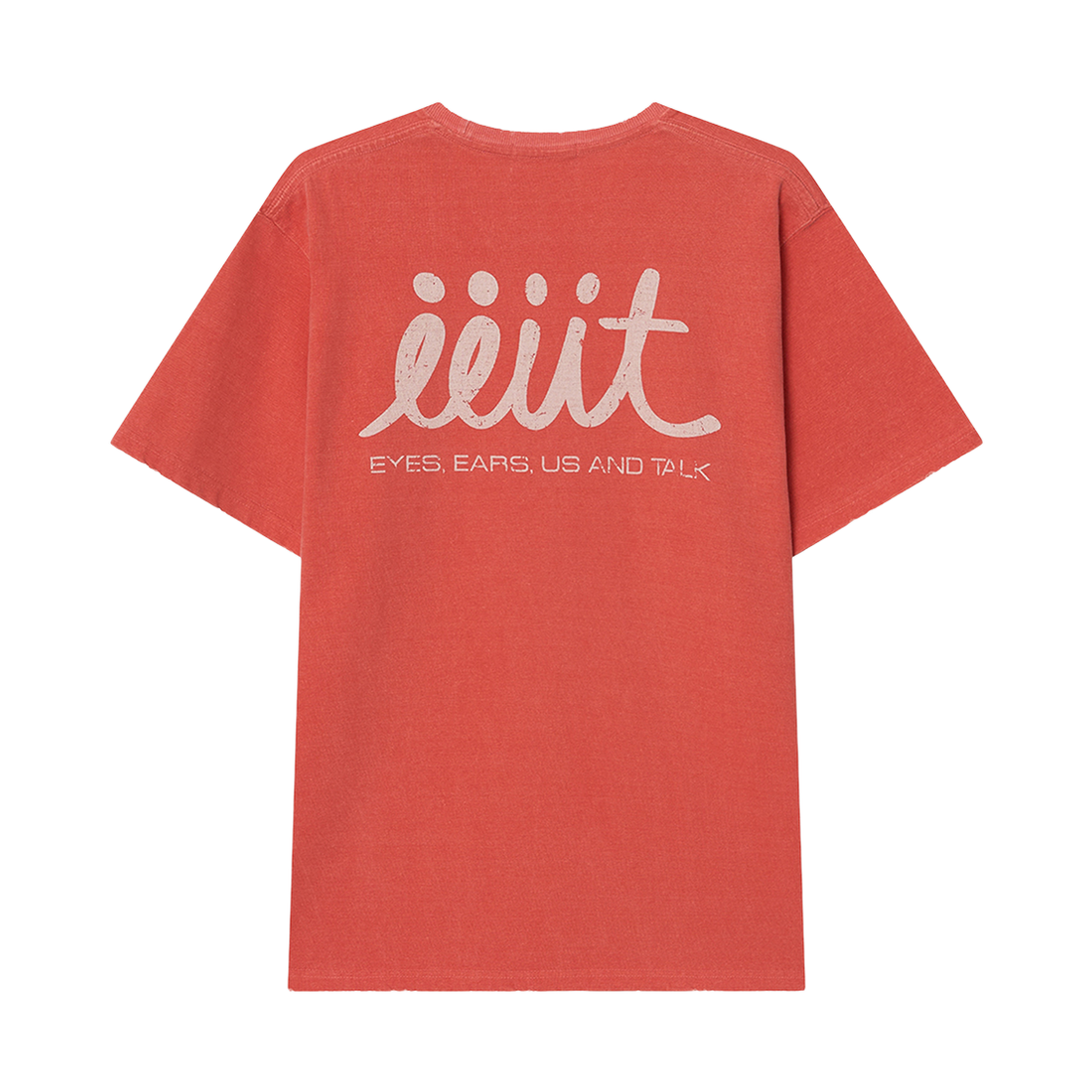 이우트 아카이브 포켓 티셔츠 레드(EEUT Archive Pocket T-Shirt Red) - 2