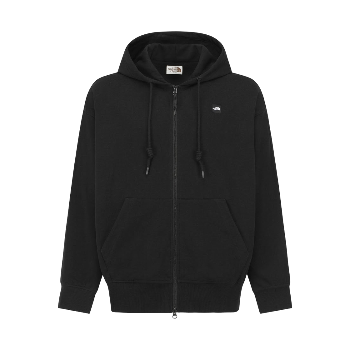 NJ5JS50J The North Face White Label Hood Zip Up Black - 26FW
