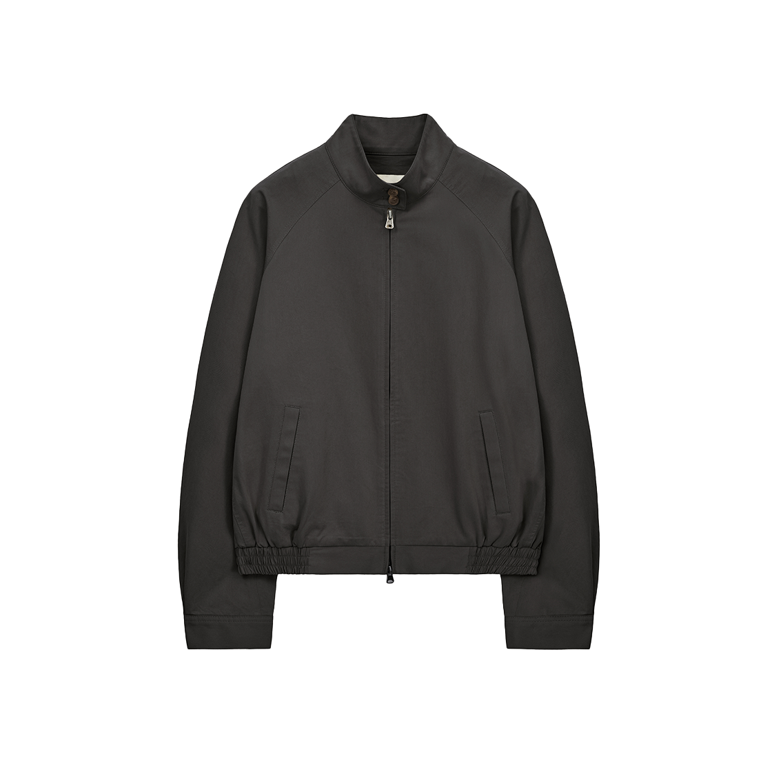 IW2F2JP06CH INSILENCE WOMEN Vintage Harrington Jumper CHARCOAL