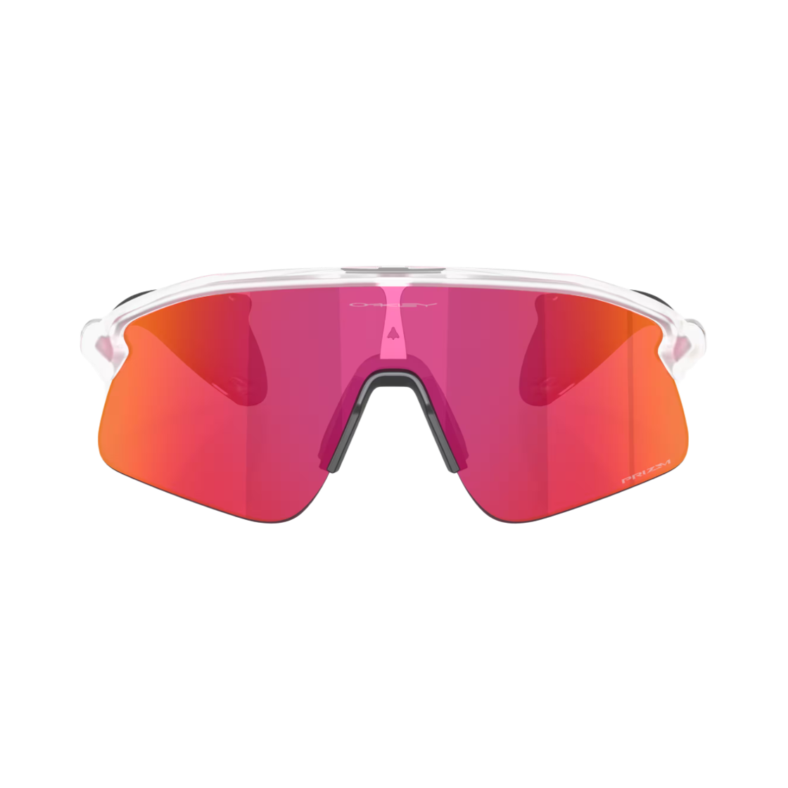 OO9517-1039 Oakley Stunt Devil Matte Clear Frame Prizm Field Lenses High Bridge Fit