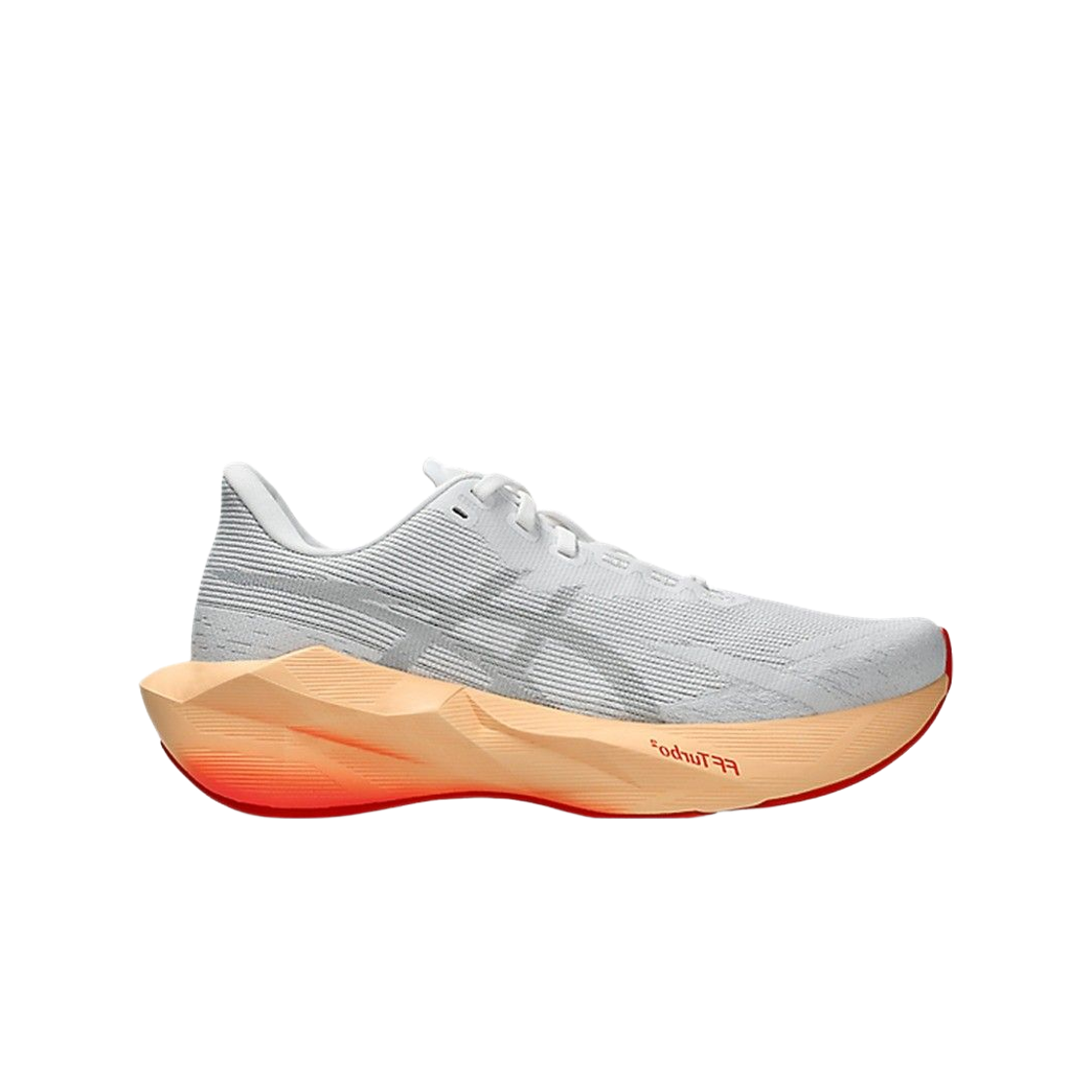 1012C008-102 (W) Asics Novablast 6 White Vivid Coral