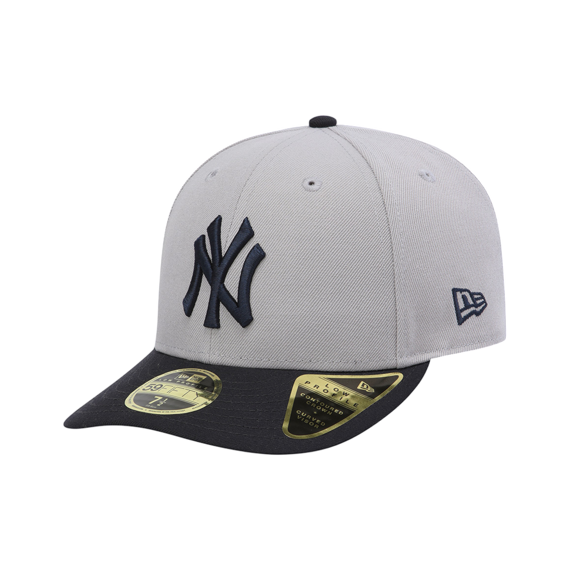 15203155 New Era 59FIFTY Day MLB New York Yankees Low Profile Fitted Cap Grey