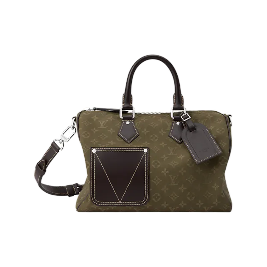 M29831 Louis Vuitton Speedy Bandouliere 30 Khaki Green
