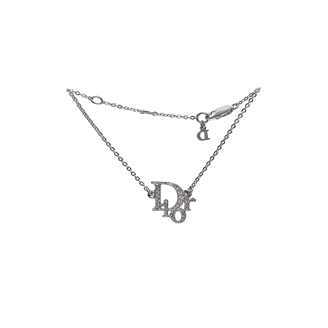 ITU63UG9SKQU Dior Cubic Oblique Silver Bracelet
