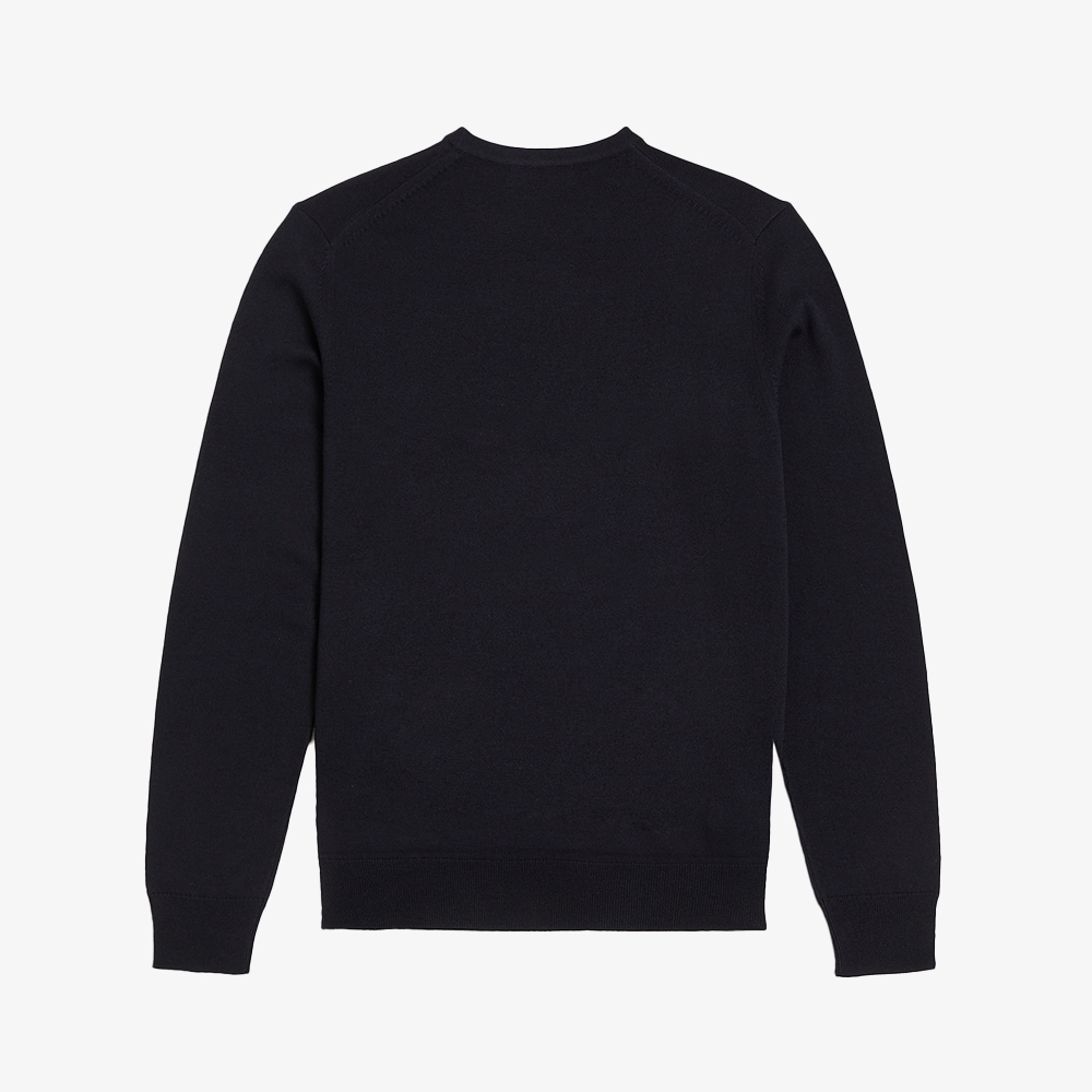 프레드페리 클래식 크루넥 니트 네이비(Fred Perry Classic Crew Neck Knit Navy) - 2