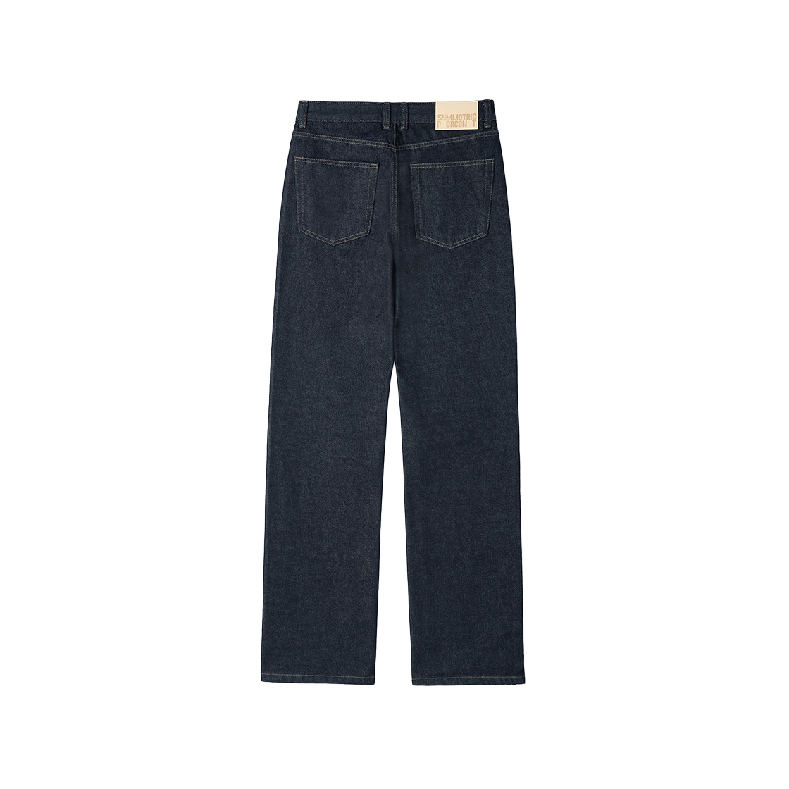 시메트릭 퍼센트 스트레이트 레그 논페이드 진 인디고 블루(symmetric percent Straight-leg Non-fade Jeans Indigo Blue) - 2