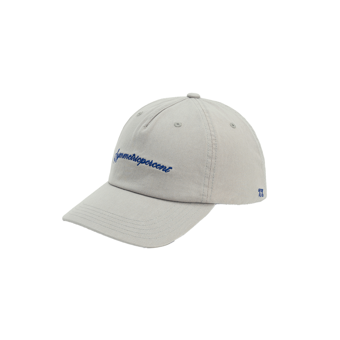 SW2F2AC03BE symmetric percent Logo Lettering Cap Beige
